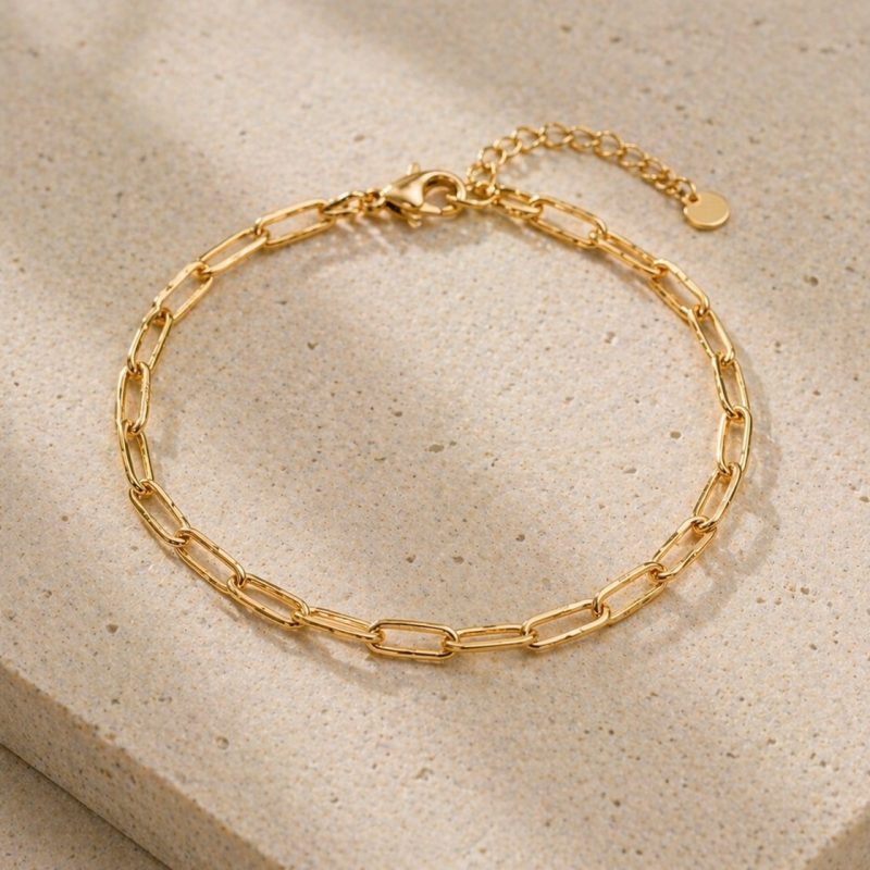 Paperclip Chain Bracelet