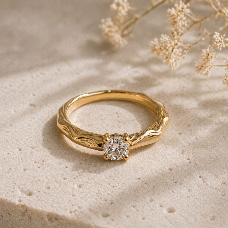 Textured Signet Ring